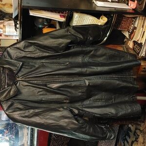 Wilsons women's leather tech style coat